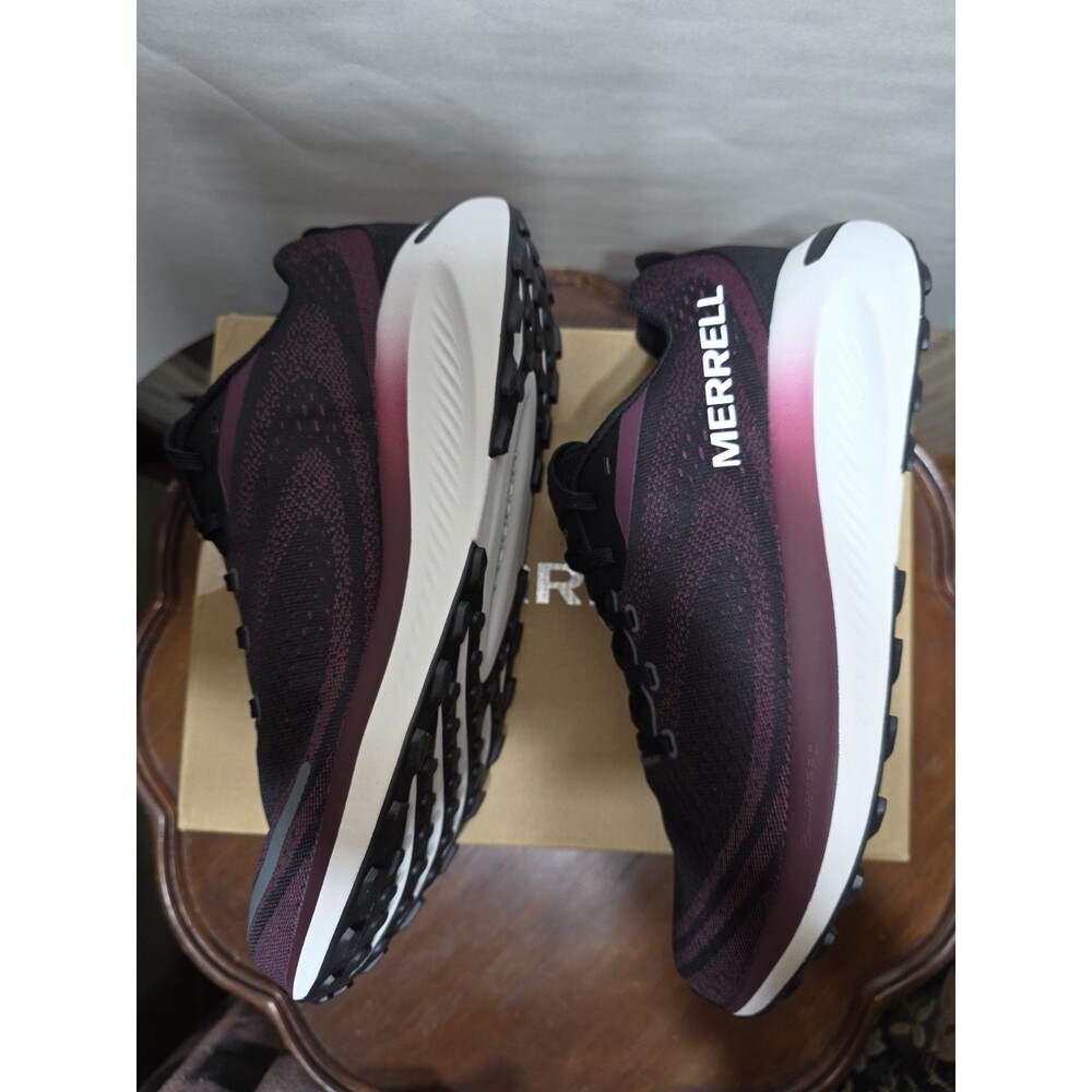 Merrell Morphlite Mens 11 Black Dark Cherry Trail Running Shoes J068507 NIB